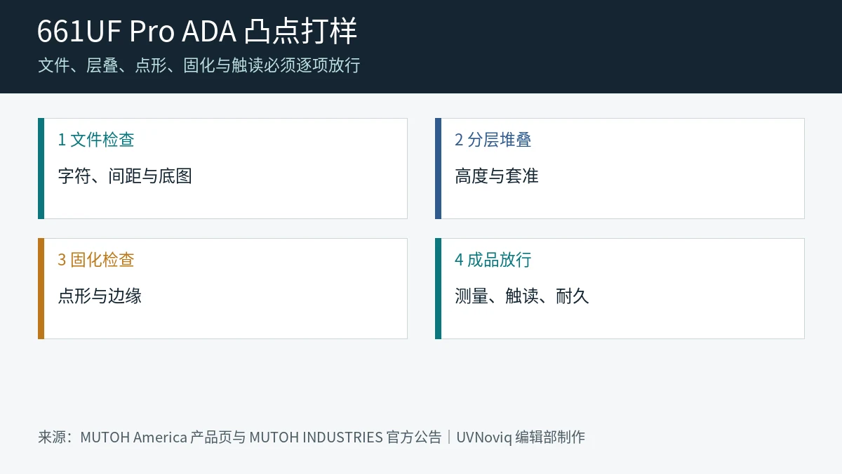 661UF Pro ADA 凸点打样事实图